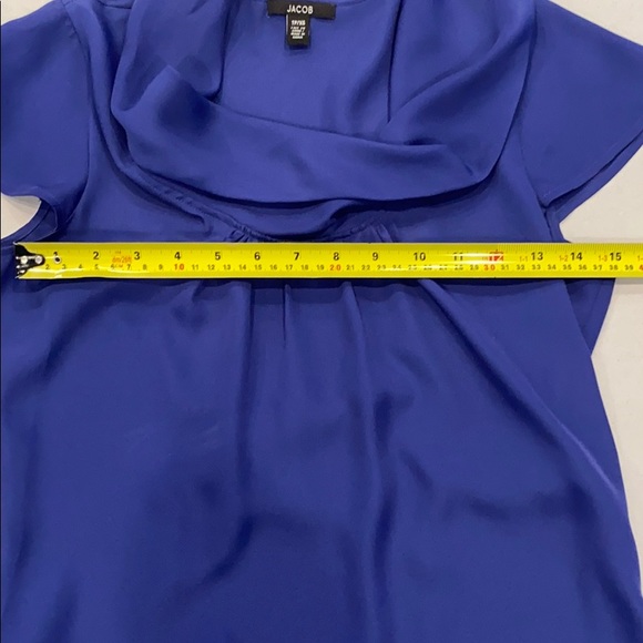 Jacob drape neck blouse in xs - Picture 8 of 10